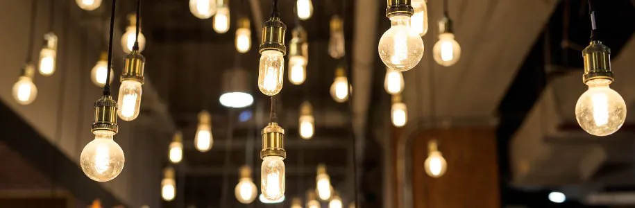 LED-Beleuchtung mit Retro LEDs Dekorative LED-Beleuchtung mit Retro LEDs